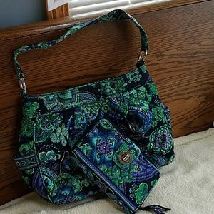 Vera Bradley purse and wallet bundle